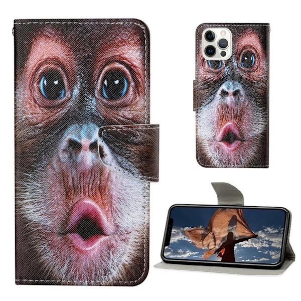 Wonderland iPhone 13 Pro Flippetui - Ape Multicolor