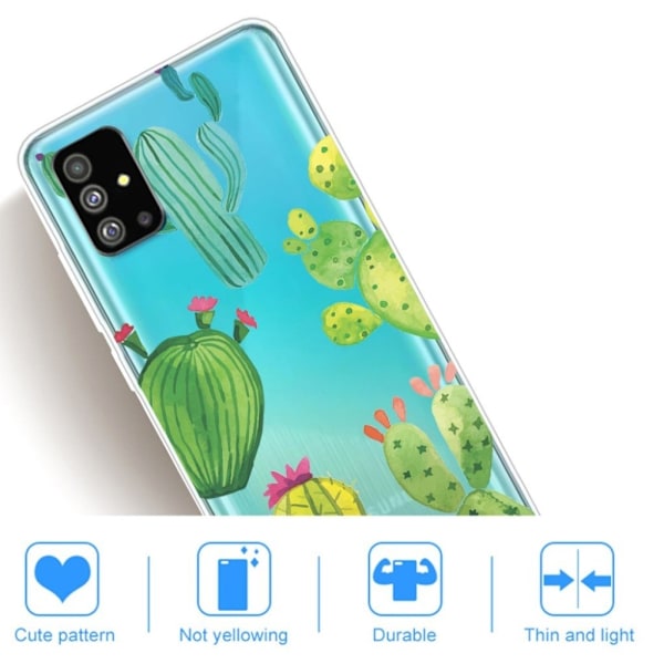 Deco Samsung Galaxy S20 Plus deksel - Cactus Green