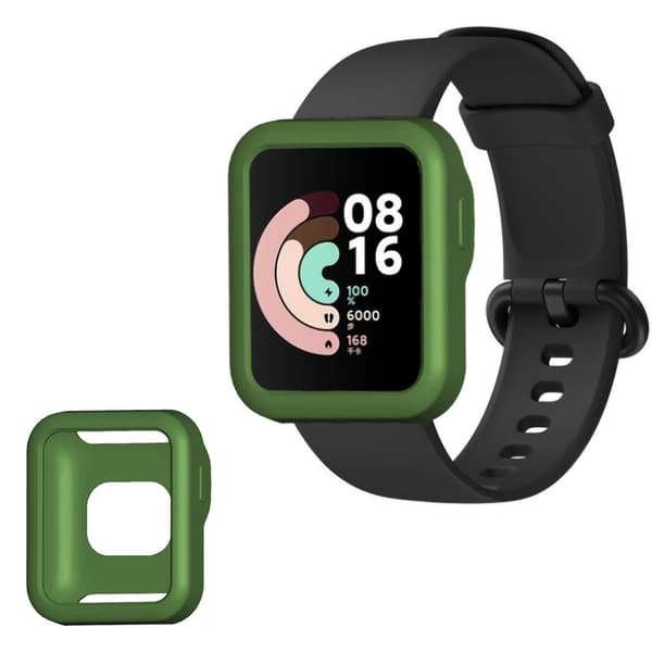 Xiaomi Mi Watch Lite / Redmi Watch silikone cover - Militærgrøn Green
