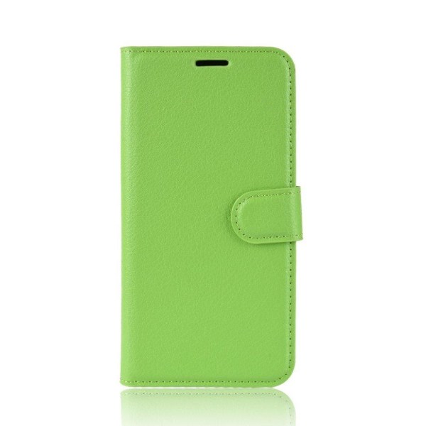 Samsung Galaxy S10e litchi läderfodral - Grön Grön