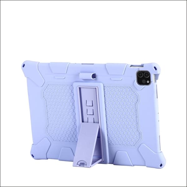 iPad Pro 11 inch (2020) holdbar silikone etui - lilla Purple