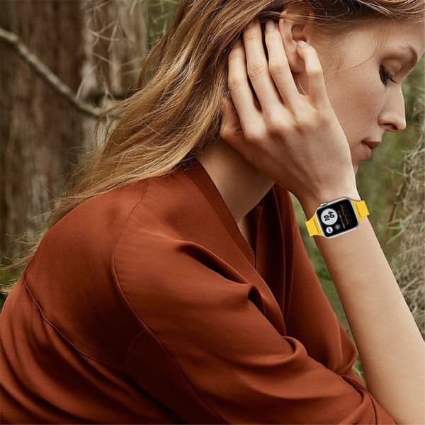Apple Watch 40mm nylonkellohihna - Keltainen Yellow