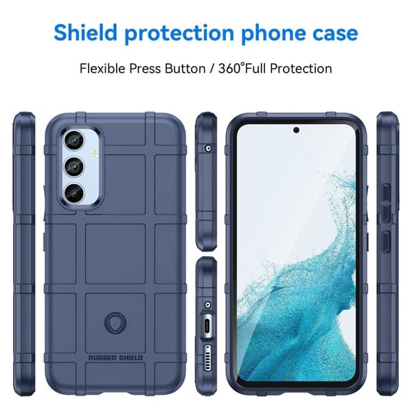 Rugged Shield Etui Samsung Galaxy A54 - Blå Blue