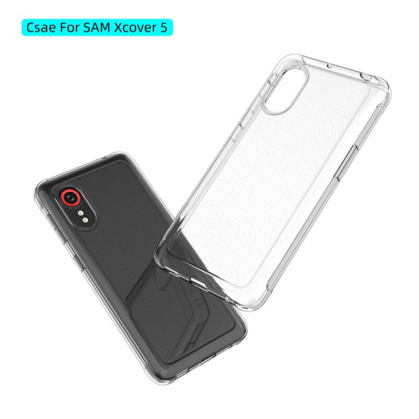 Ultra slim transparent case for Samsung Galaxy Xcover 5 Transparent