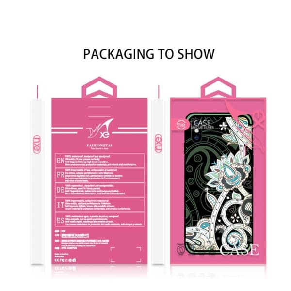 iPhone Xs Max NXE blom mönstrat silikonplast mobilskal med strass dekor - Grön Blomma Grön