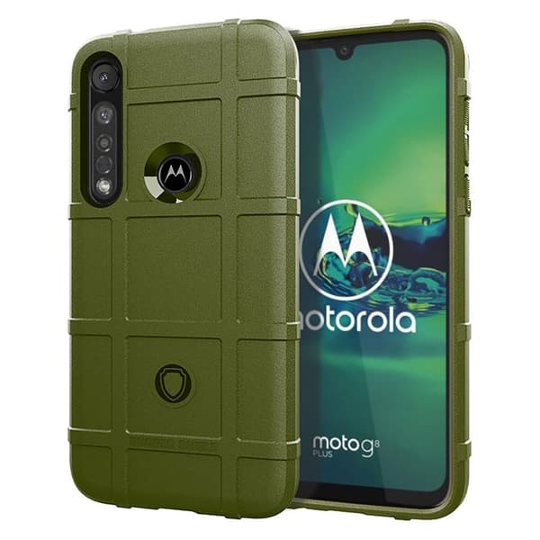 Rugged Shield Motorola Moto G8 Plus skal - Grön Grön