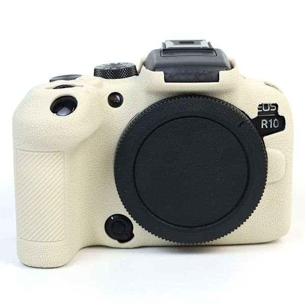 Canon EOS R10 silikonisuojus - Beige White