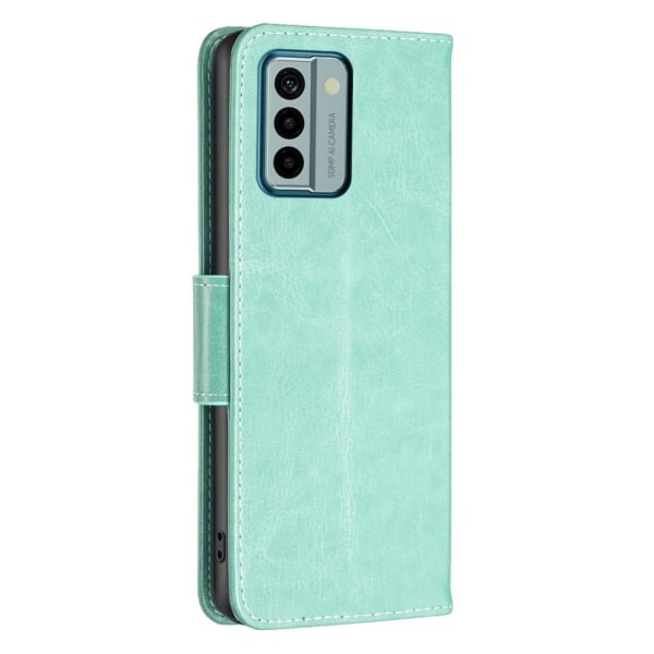 Sommerfugl Nokia G22 Flip Etui - Grøn Green