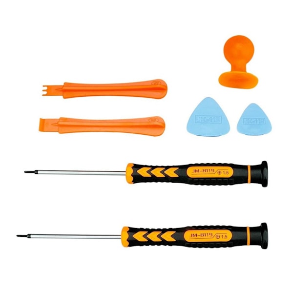 JAKEMY Universel JM-I81 7-i-1 Repairing Åbningsværktøj Set Multicolor