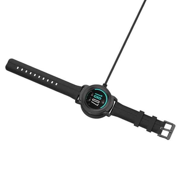 Ticwatch S2 / E2 USB opladningsstation kabel - Sort Black