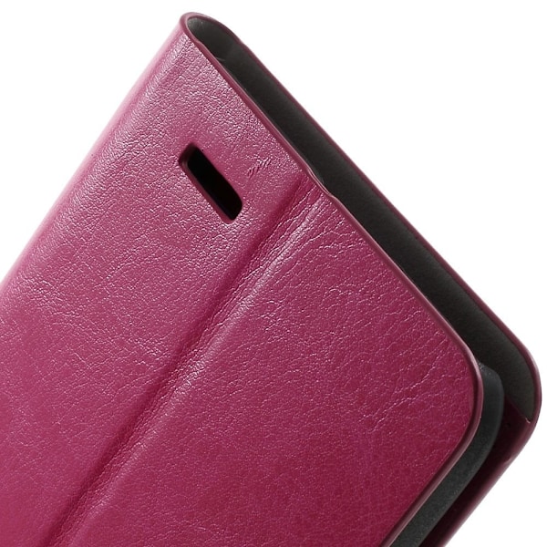 Mankell Huawei Ascend G7 Läder Flip Fodral - Het Rosa Rosa