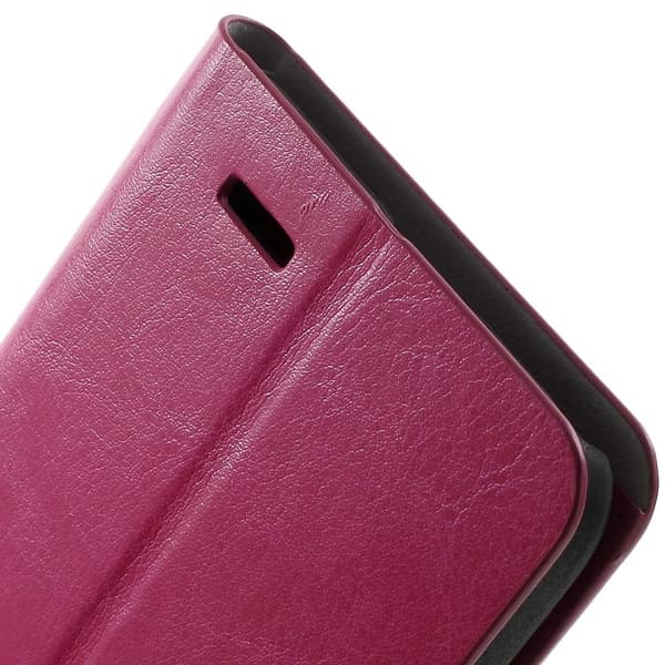 Mankell Huawei Ascend G7 Lær Flipp Etui - Varm Rosa Pink