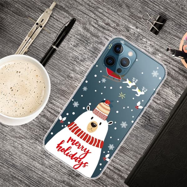 Julfodral till iPhone 13 Pro Max - Björn Och Björn multifärg
