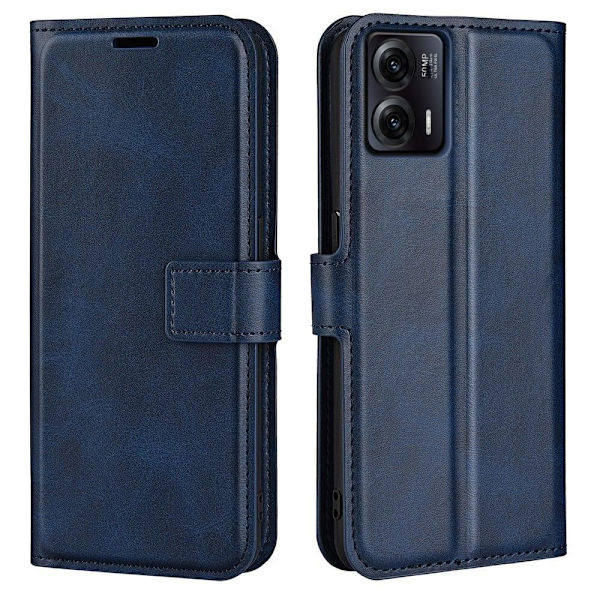 Lompakko Nahkakotelo For Motorola Moto G73 - Sininen Blue