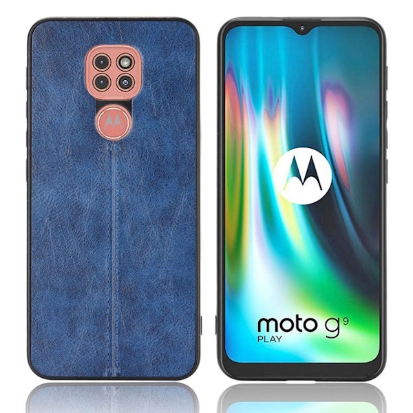 Admiral Motorola Moto E7 Plus / Motorola Moto G9 Play kotelot - Sininen Blue