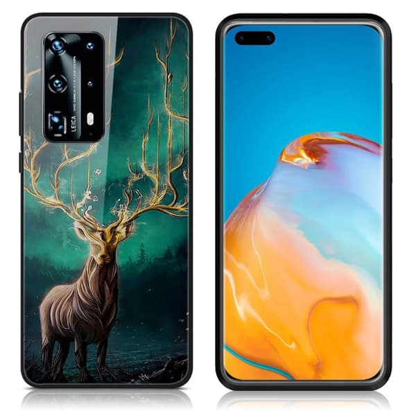 Fantasy Huawei P40 Pro deksel - Elk Multicolor