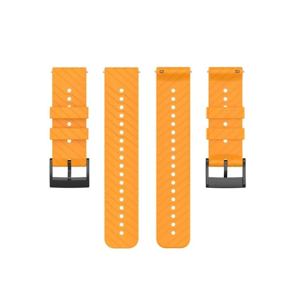 Suunto 9 holdbar silikone Urrem - Gul Yellow