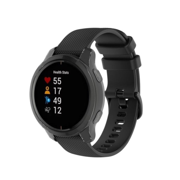 Garmin Venu holdbart etui - Gennemsigtig Sort Black