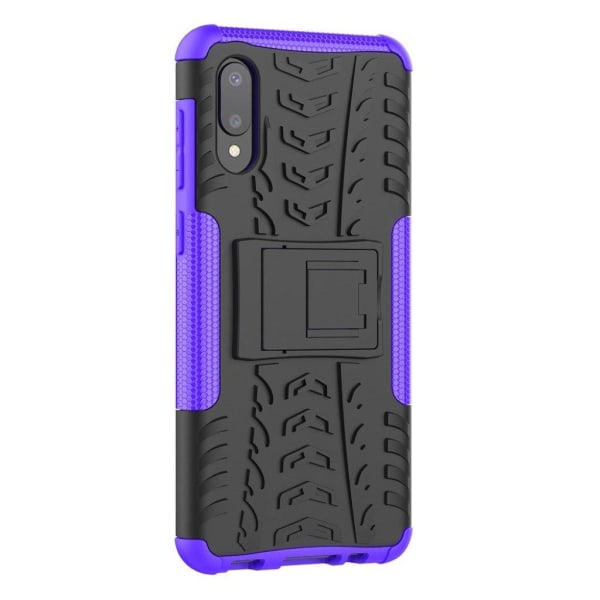 Offroad Samsung Galaxy M02 / Samsung Galaxy A02 kotelot - Violetti Purple