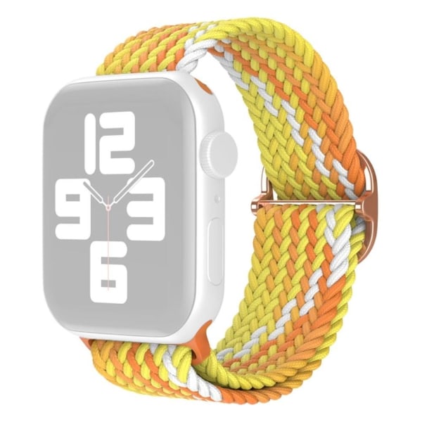 Apple Watch (45 mm) nylon-urrem - Gradient Gul Yellow