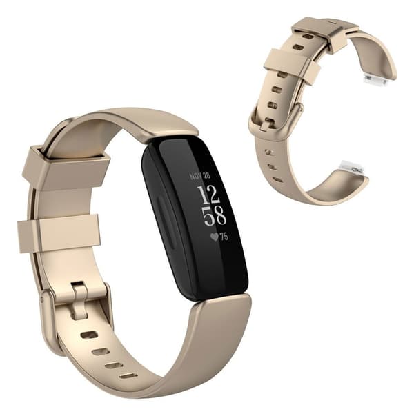 Fitbit Inspire 2 enkelt armbånd - Champagne-Gull / Størrelse: L Gold