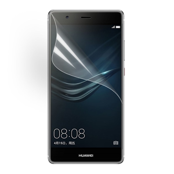 LCD skærmbeskyttelsesfilm til Huawei P9 Plus - Gennemsigtig Transparent