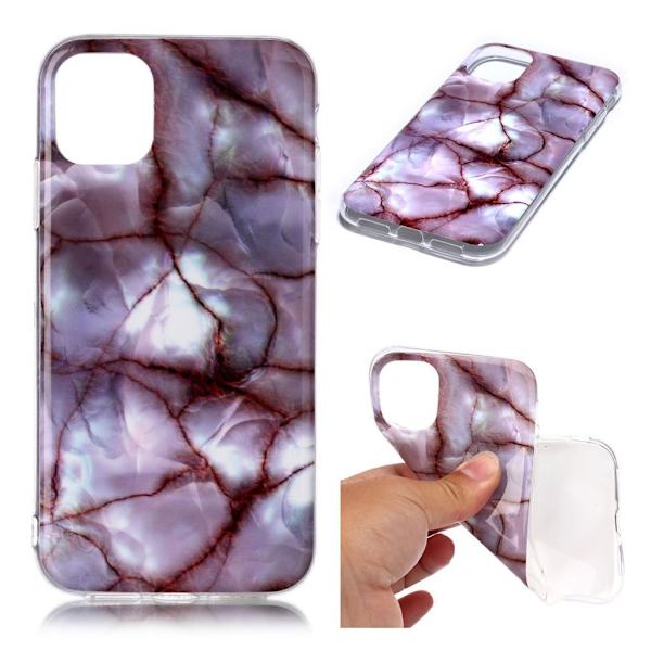 Marble iPhone 11 Pro deksel - Veiny rosemarmor Pink