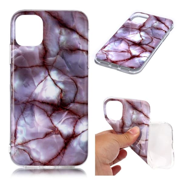 Marmormotiv iPhone 11 Pro skal - Ådrig Rosa Marmor Rosa