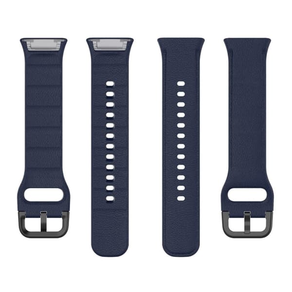 Oppo Watch Free silikone urrem - Mørkeblå Blue