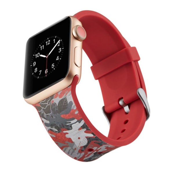 Apple Watch Series 4 40mm soft silicone watch band - Cartoon multifärg