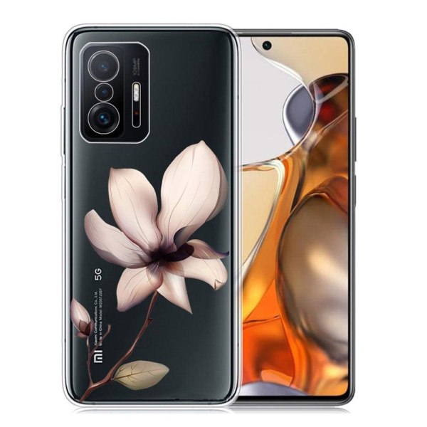 Marble Xiaomi 11T Etui - Lily White