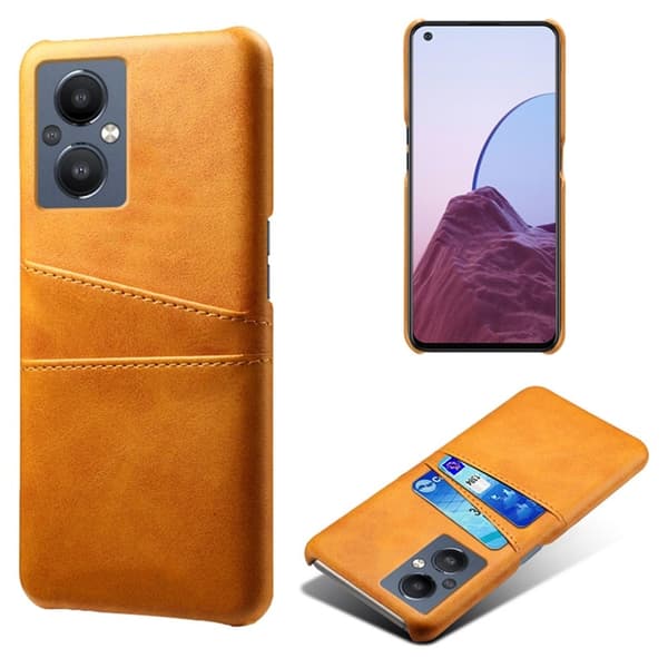 Dual Card Etui Oppo Reno7 Z / Nord N20 5g - Oransje Orange