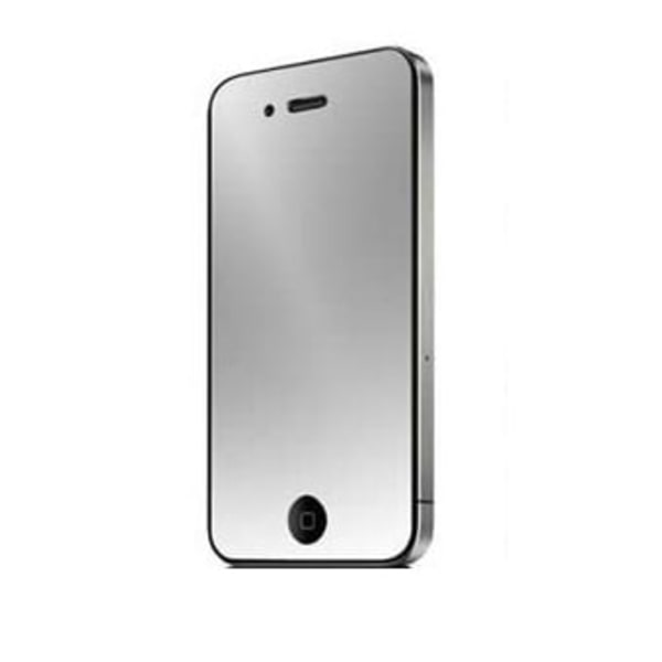 iPhone 4S Näytön Suojakalvo (Peili) Silver grey