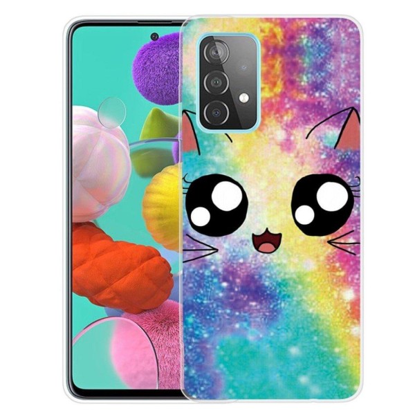 Deco Samsung Galaxy A32 5G kotelot - Söpö Kuvio Multicolor