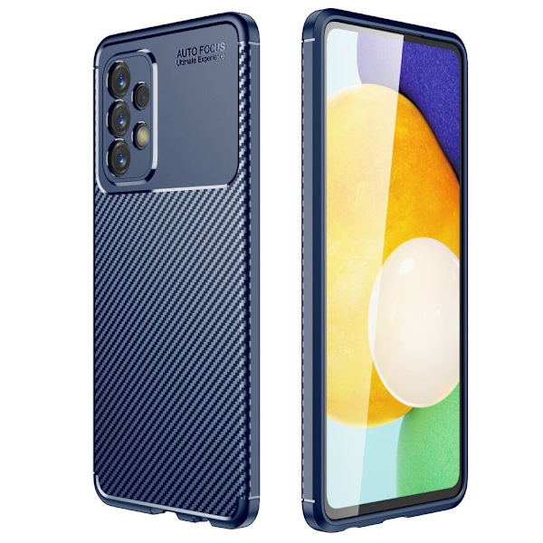 Carbon Shield Samsung Galaxy A23 deksel - Blå Blue
