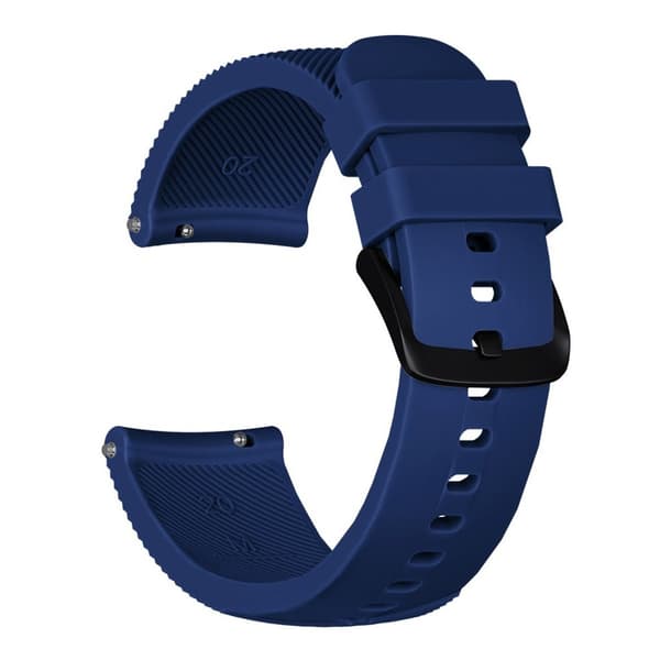 Samsung Galaxy Watch twill silikone Urrem - Mørkeblå Blue