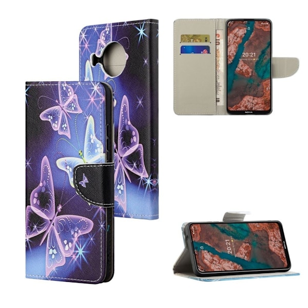 Wonderland Nokia X10 / Nokia X20 fodral -Lila Lila