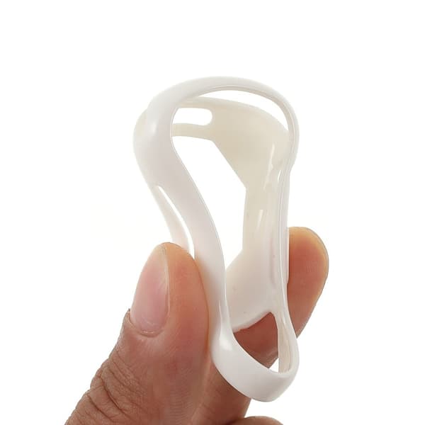 Apple Watch (45 mm) ensfarget TPU-deksel - Hvit White