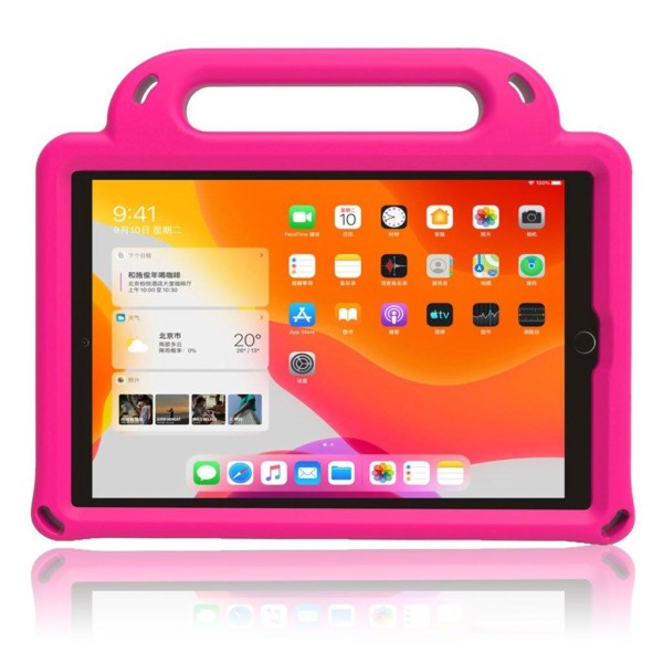 iPad Mini (2019) triangle pattern kid friendly case - Rose Pink