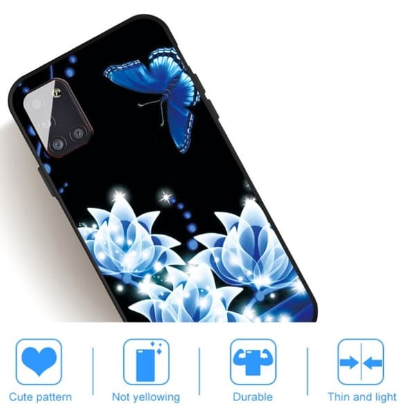 Imagine Samsung Galaxy A31 kotelot - Sininen Kukka Blue