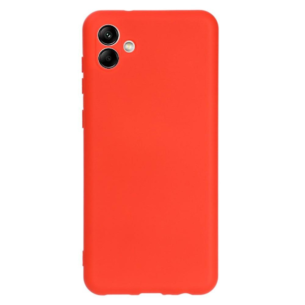 Matta nestesilikoninen kuori Samsung Galaxy A04e - Punainen Red