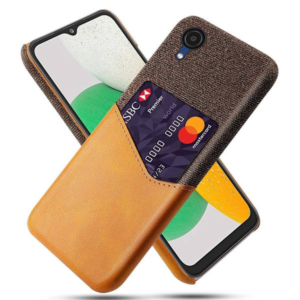Bofink Samsung Galaxy A23e skal med korthållare - Orange Orange