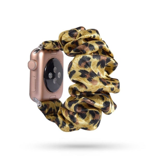Apple Watch Series 5 40mm cool trasa mönster klockarmband - leop multifärg