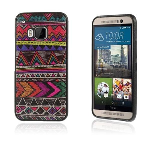 Westergaard HTC One M9 Cover - Geometriske Stamme Inspirerret Mønster Multicolor