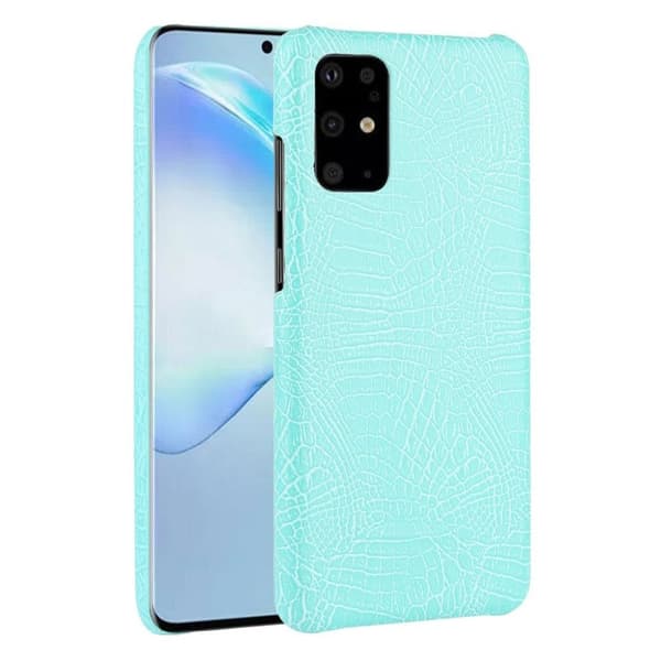 Croco deksel - Samsung Galaxy S20 Plus - Babyblå Blue