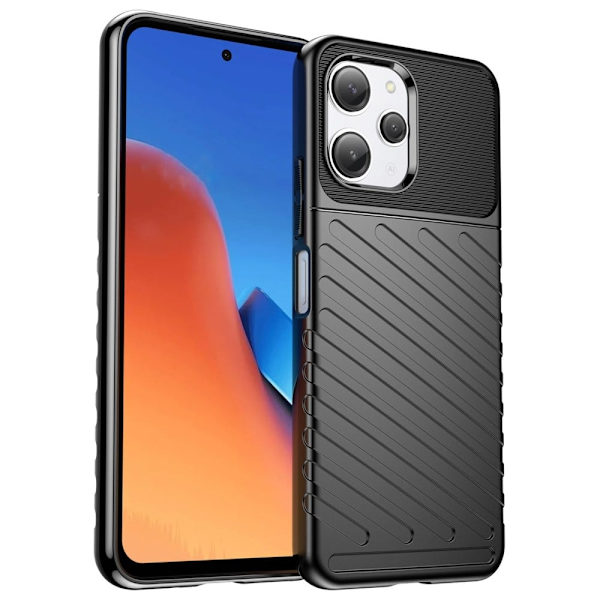 Thunder Xiaomi Redmi 12 Etui - Sort Black