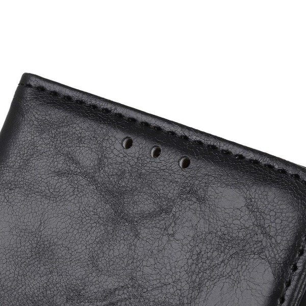 Neptune LG W30 leather kotelot - Musta Black