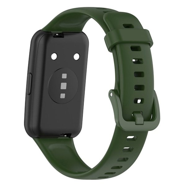 Huawei Band 7 silikone-urrem - Militærgrøn Green
