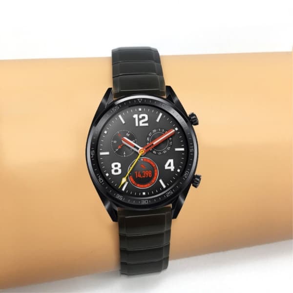 Garmin Vivomove / Luxe / style / 3 / Venu holdbar rustfrit stål Urrem - Sort Black