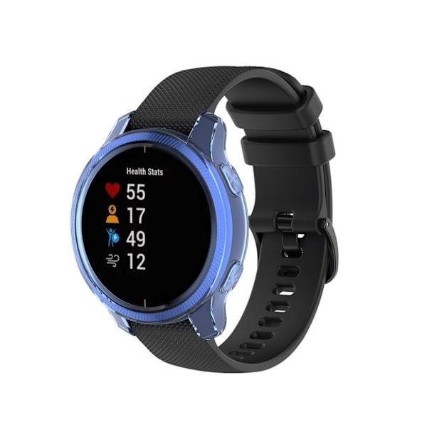 Garmin Venu hållbart fodral - Transparent Blå Blå